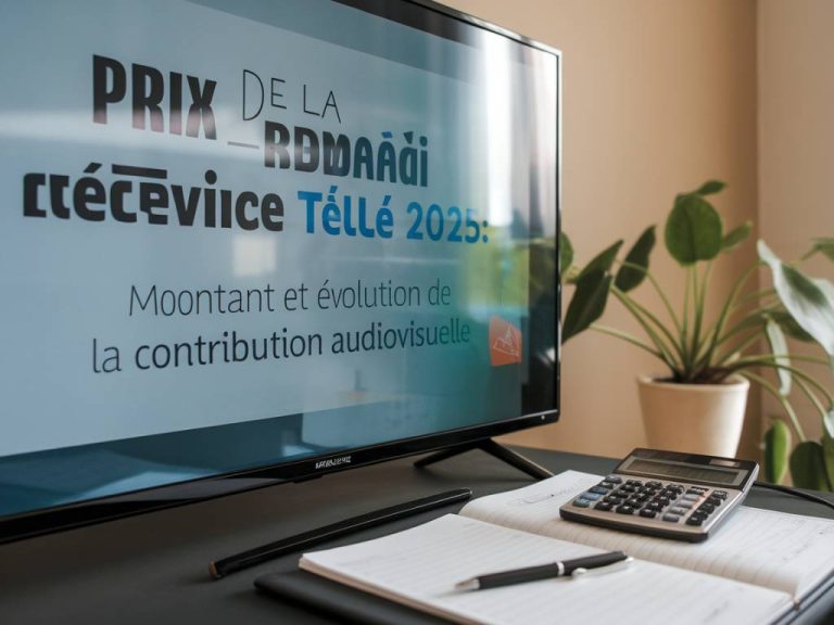 Prix de la redevance télé 2025 : montant et évolution de la contribution audiovisuelle