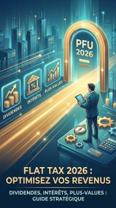 Flat tax en 2026 : comment optimiser l’imposition de vos dividendes, intérêts et plus-values ?