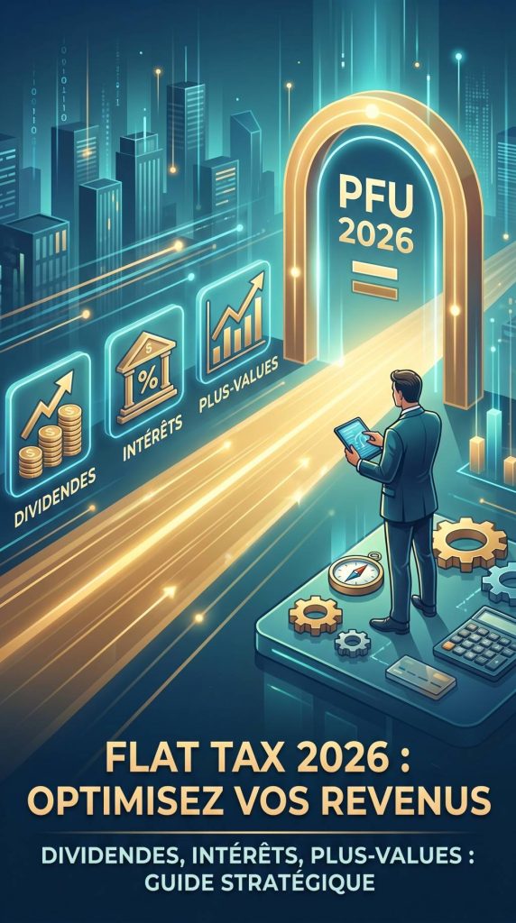 Flat tax en 2026 : comment optimiser l’imposition de vos dividendes, intérêts et plus-values ?