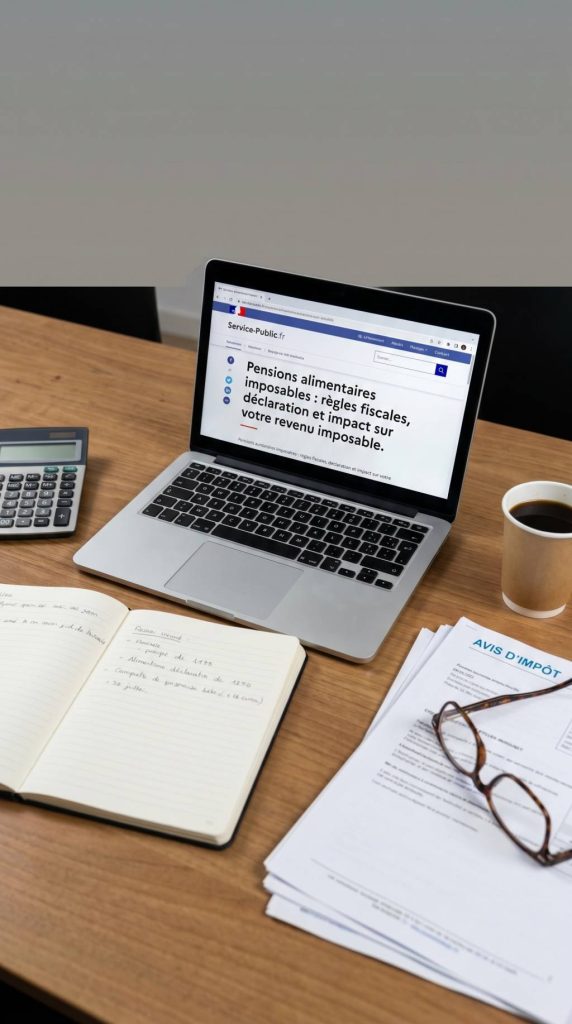 Pensions alimentaires imposables : règles fiscales, déclaration et impact sur votre revenu imposable