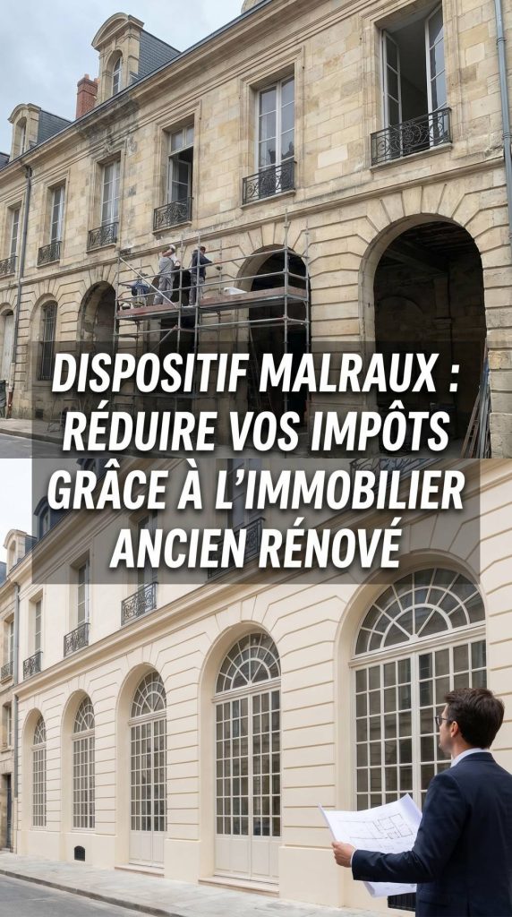 Malraux dispositif : réduire ses impôts grâce à l’immobilier ancien rénové