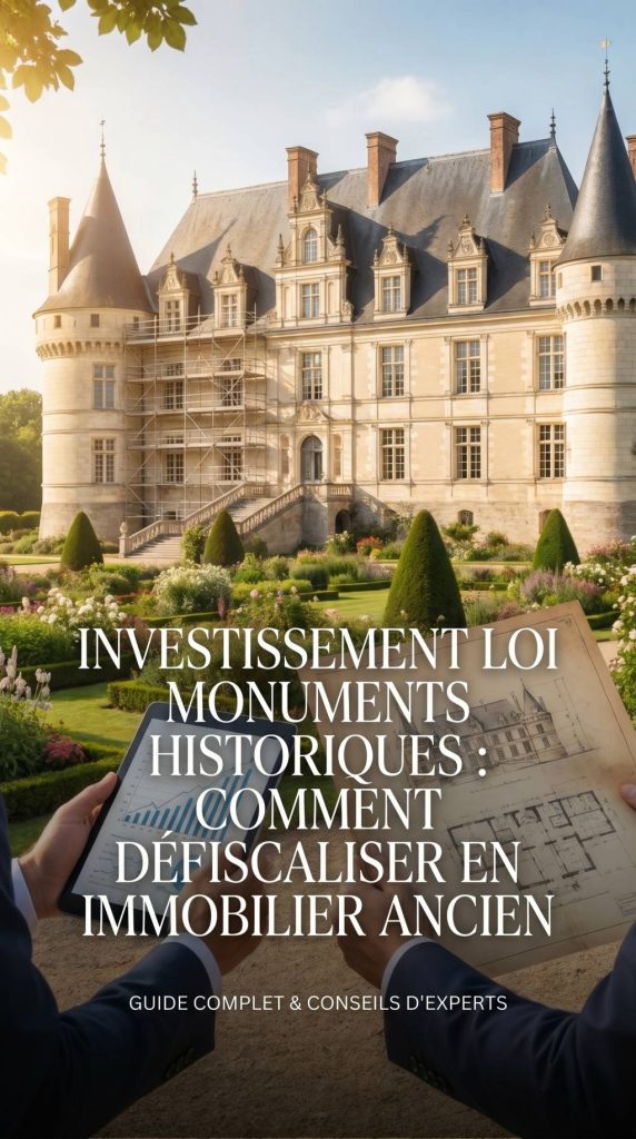 Investissement loi monuments historiques : comment défiscaliser en immobilier ancien Investissement loi monuments historiques : comment défiscaliser en immobilier ancien